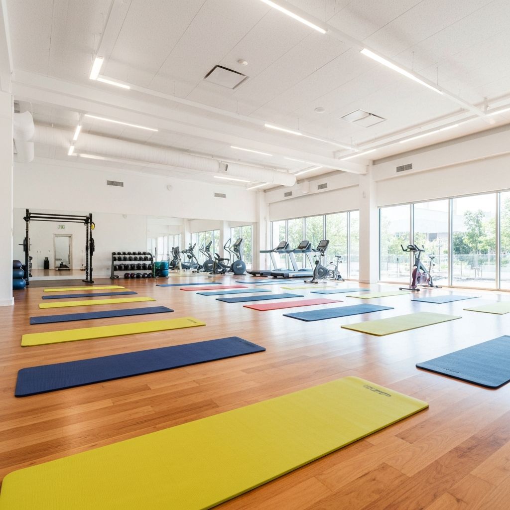Modern movement studio space